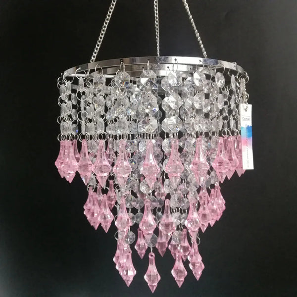 Crystal Bead Chain Chandelier-ToShay.org