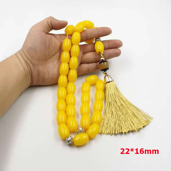 Yellow Prayer Beads-ToShay.org