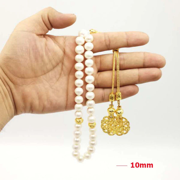 White Pearl Prayer Beads-ToShay.org