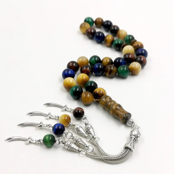 Yellow Tiger Eye Prayer Beads-ToShay.org