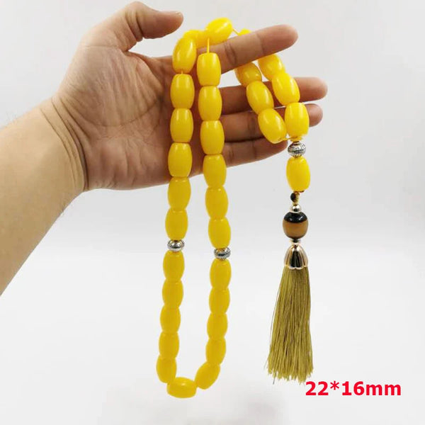 Yellow Prayer Beads-ToShay.org