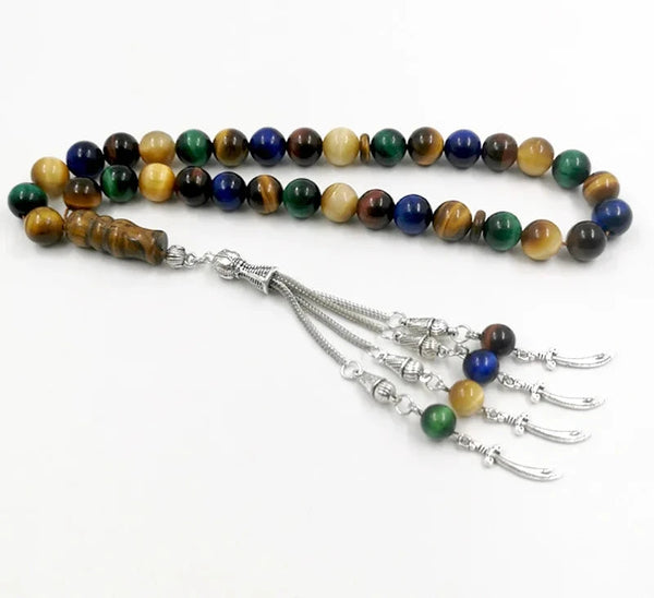 Yellow Tiger Eye Prayer Beads-ToShay.org