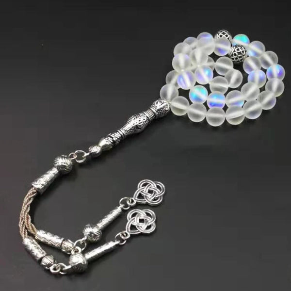 Clear Crystal Prayer Beads-ToShay.org