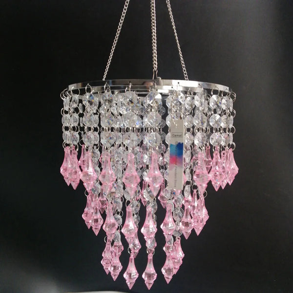 Crystal Bead Chain Chandelier-ToShay.org