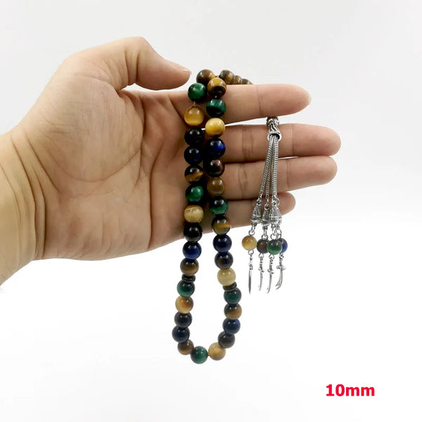 Yellow Tiger Eye Prayer Beads-ToShay.org