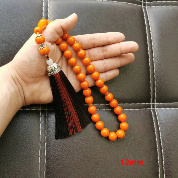 Orange Prayer Beads-ToShay.org