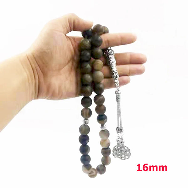 Brown Agate Prayer Beads-ToShay.org