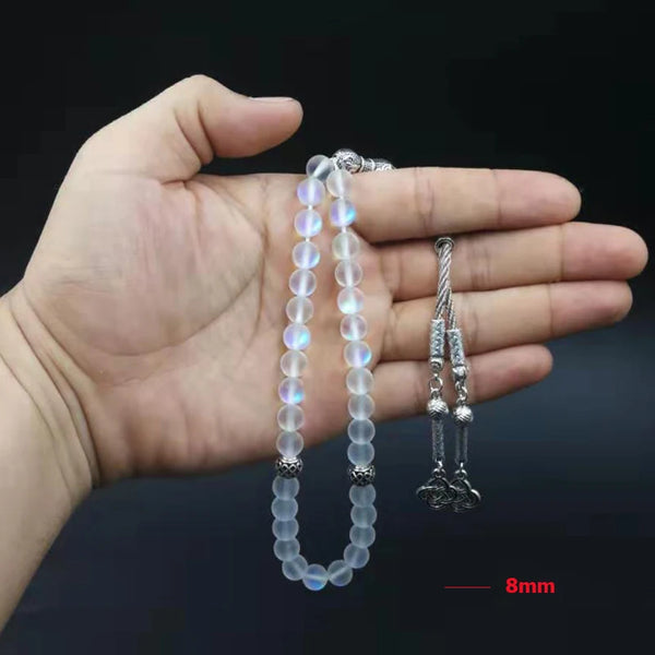 Clear Crystal Prayer Beads-ToShay.org