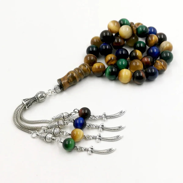 Yellow Tiger Eye Prayer Beads-ToShay.org