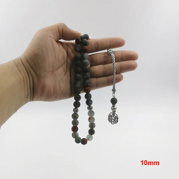 Mixed Fancy Jasper Prayer Beads-ToShay.org