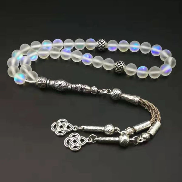 Clear Crystal Prayer Beads-ToShay.org