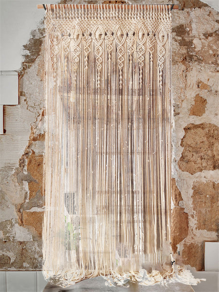 Macrame Curtain Tapestry-ToShay.org