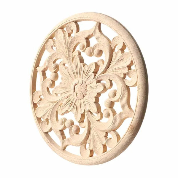 Wood Carved Flower Panel-ToShay.org