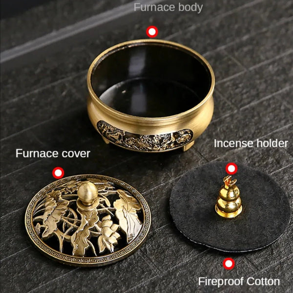 Flower Incense Burner-ToShay.org