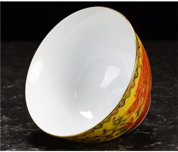 Glazed Porcelain Teacup-ToShay.org