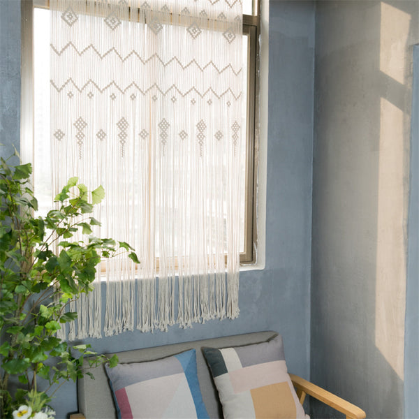 Macrame Curtain Tapestry-ToShay.org