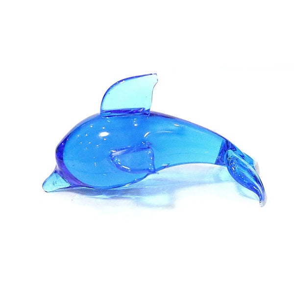 Glass Blue Dolphin-ToShay.org