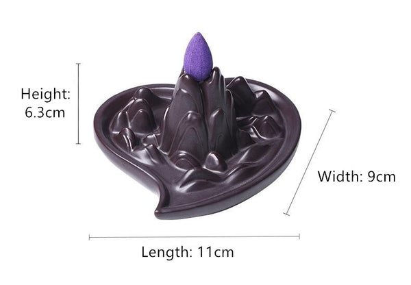 Ceramic Backflow Incense Burner-ToShay.org