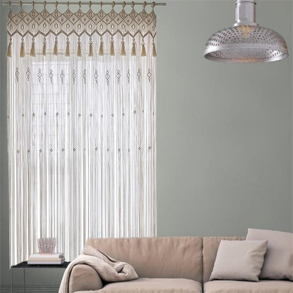 Macrame Curtain Tapestry-ToShay.org