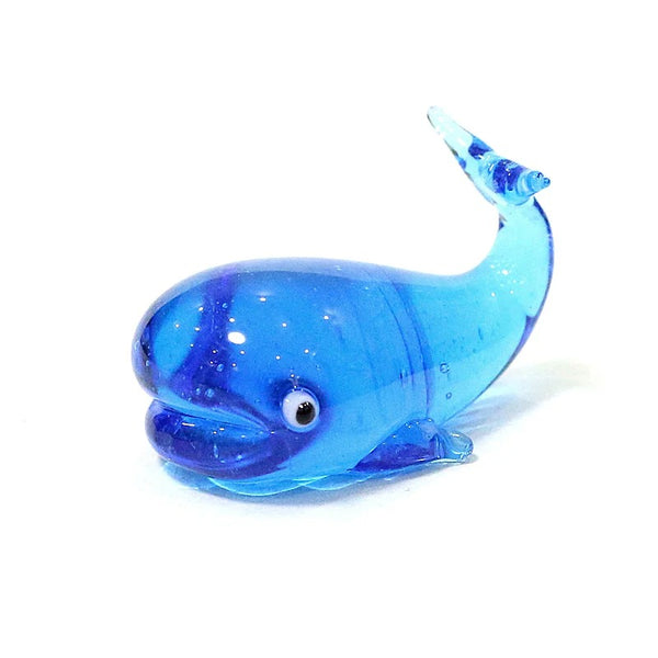 Glass Blue Dolphin-ToShay.org