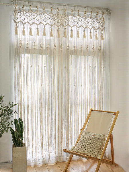 Macrame Curtain Tapestry-ToShay.org