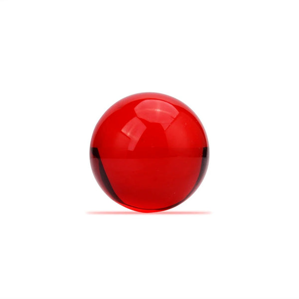 Red Clear Crystal Ball-ToShay.org