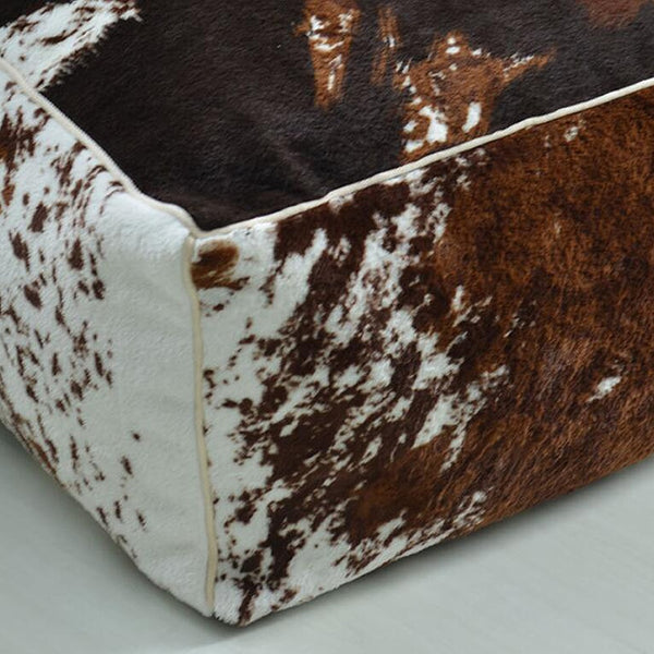 Cowhide Footstool Cover-ToShay.org