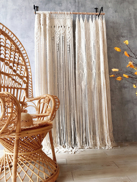 Macrame Curtain Tapestry-ToShay.org