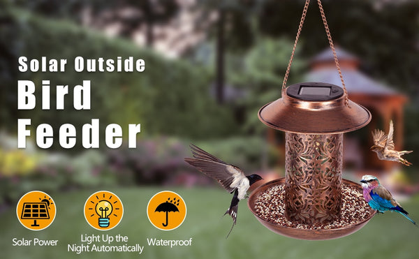 Bird Feeder Garden Light-ToShay.org