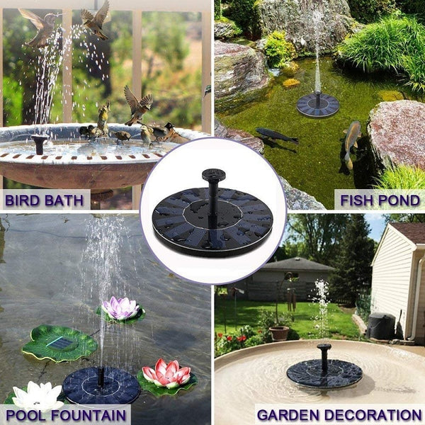 Floating Water Fountain Lights-ToShay.org