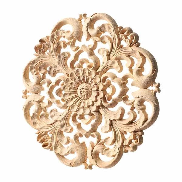 Wood Carved Flower Panel-ToShay.org