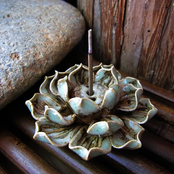 Lotus Flower Incense Stick Holder-ToShay.org