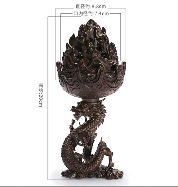 Dragon Incense Burner-ToShay.org