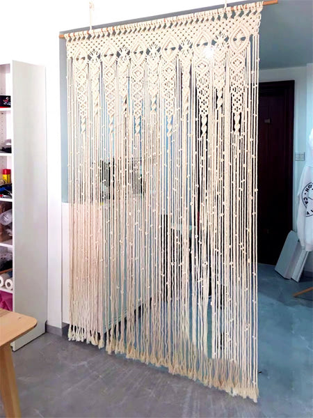 Macrame Curtain Tapestry-ToShay.org