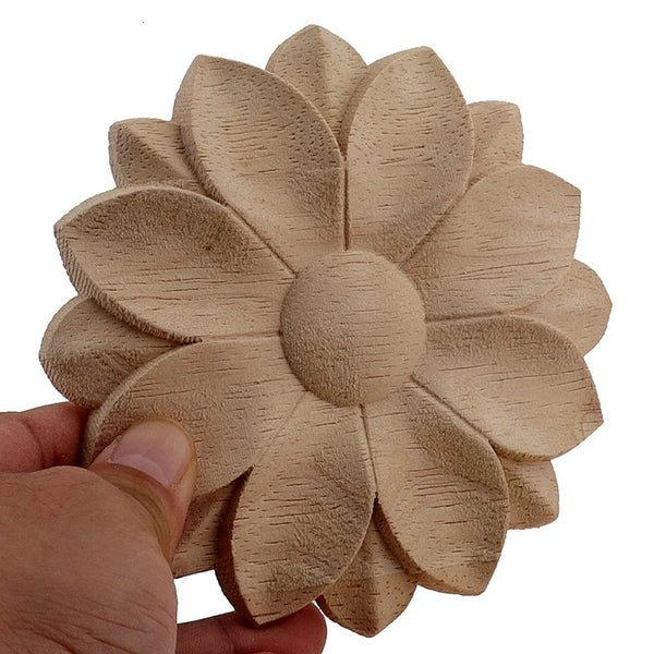 Wood Carved Flower Panel-ToShay.org