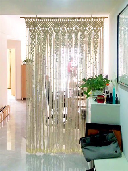 Macrame Curtain Tapestry-ToShay.org