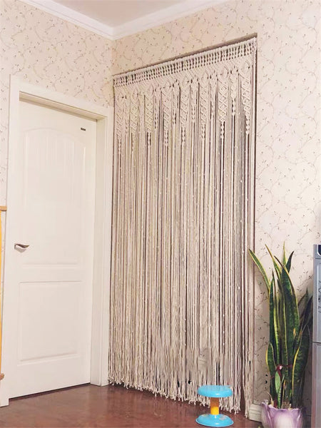 Macrame Curtain Tapestry-ToShay.org