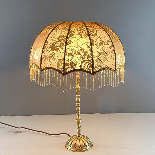 Beaded Tassel Lampshade-ToShay.org