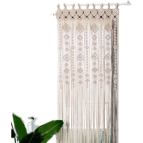 Macrame Curtain Tapestry-ToShay.org