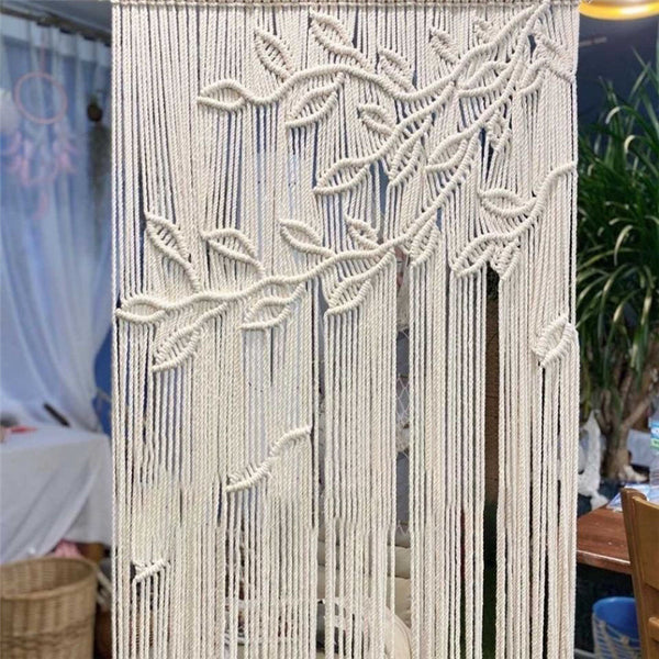 Macrame Curtain Tapestry-ToShay.org