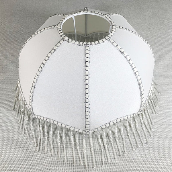 Beaded Tassel Lampshade-ToShay.org