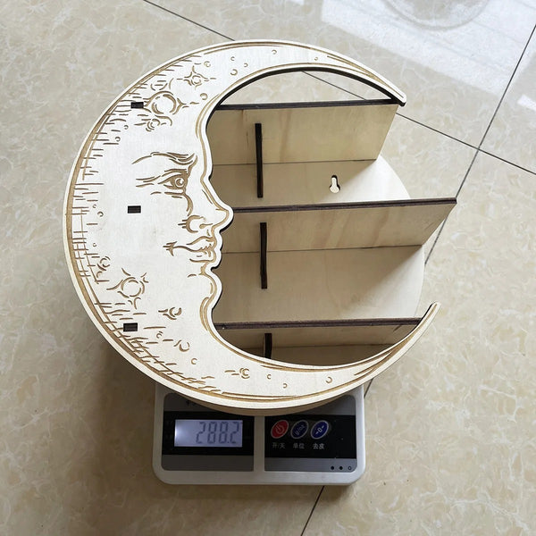 Moon Shelf Wall Rack-ToShay.org