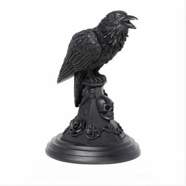 Black Owl Candle Holder-ToShay.org