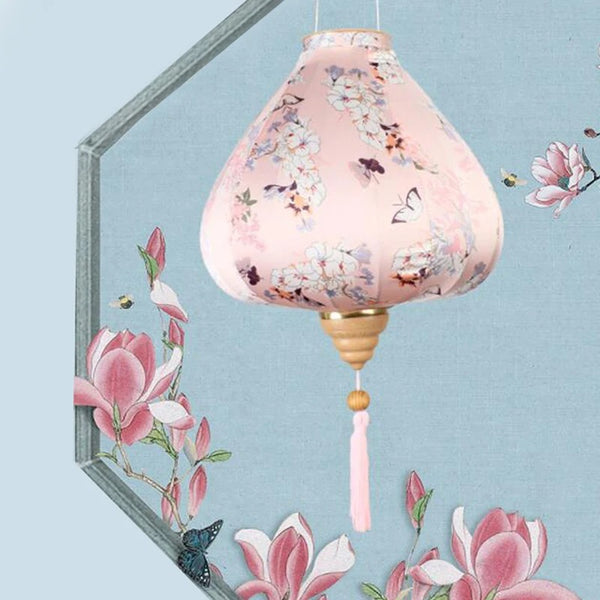 Flower Print Lantern-ToShay.org