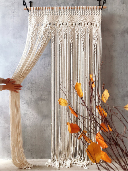 Macrame Curtain Tapestry-ToShay.org