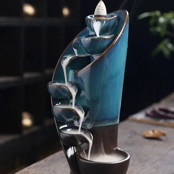 Waterfall Incense Burner-ToShay.org