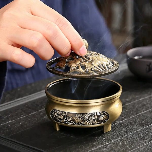 Flower Incense Burner-ToShay.org