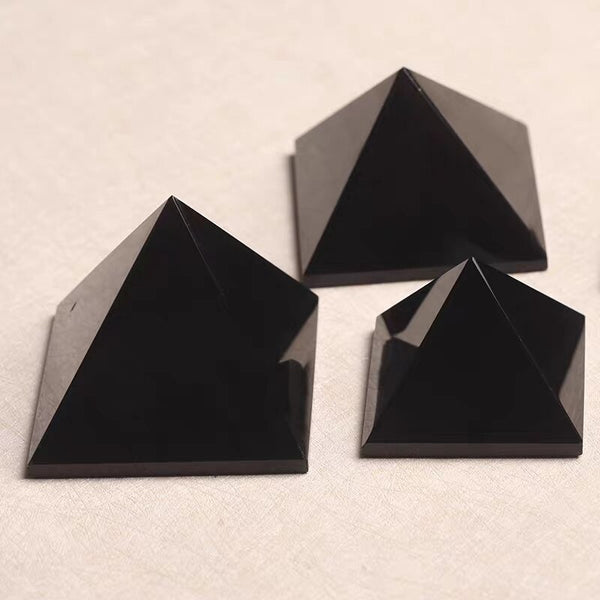 Black Obsidian Pyramid-ToShay.org