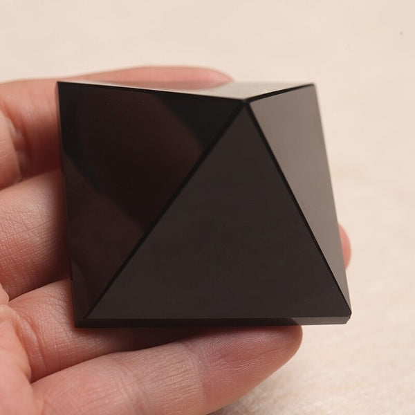 Black Obsidian Pyramid-ToShay.org