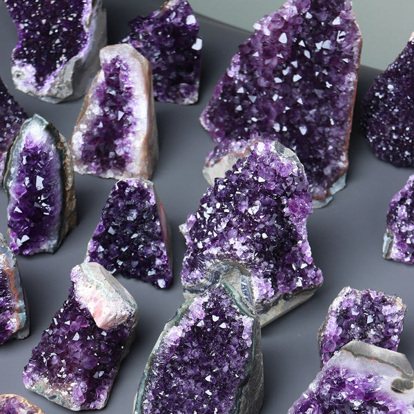 Purple Amethyst Crystal Cluster-ToShay.org